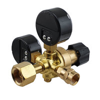 Co2 Side Entry Regulator with Bobbin Flow Meter