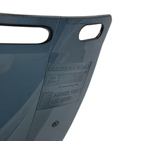 2mm Smoke Face Shield - Extra High Impact - Smoke / Dark Lens Replacement