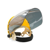 Brow Guard with 2mm Smoke Lens Shield - Head and Face Protection 