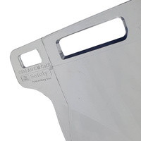 2mm Clear Face Shield with Chin Wrap - Clear Lens Replacement