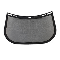 Brow Guard with Wire Mesh Screen Shield - Head and Face Protection 