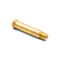 Co2 Inlet Stem with Cylinder Face and 1/4 NPT Thread