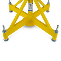 Welding Pipe Stand Fixed Legs Heavy Duty Adjustable Height 3,000 lbs (1,360kg) Load Rating