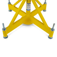 Welding Pipe Stand Fixed Legs Heavy Duty Adjustable Height 2265kg