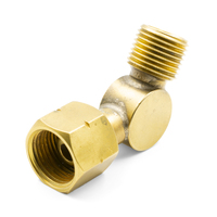 Welding Hose Adaptor (Left Hand) 45 Degree