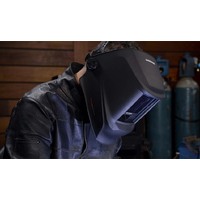 4 SENSOR UNIMIG Trade Series BLACK Automatic Welding Helmet - U21020