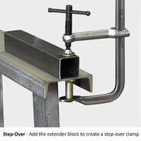 5x Strong Hand Utility Clamp 4-IN-1 - 215mm x 120mm