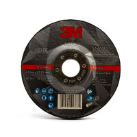 3M (51748) 125mmm x 7mm x 22.23mm Silver Rigid Grinding Disc - 10 Each