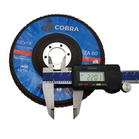 COBRA 5" / 125mm Flap Disc - 80 GRIT - 10 Pack