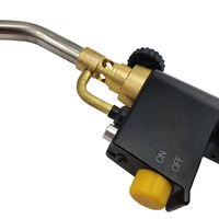 Aluminium Brazing Kit - 10 x Brazing Rods + MAPP Gas Blow Torch & S/S Wire Brush