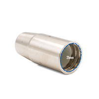 Kemppi Gas Nozzle Heavy-Duty Thread, L57 / OD25 / D15 - 10 Each