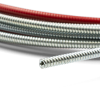 MIG Liner Steel Bernard style 200A to 300A 5.2 Meter (17ft) - 0.8 to 1.2mm 