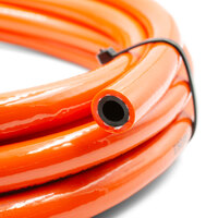 1 Meter LPG Gas Hose 8mm No Fittings - Orange Welding Cooking Hose Stove
