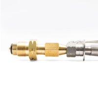 COBRA Pipeline System 1m - Acetylene High Pressure Hose for Cylinder to Manifold Connection