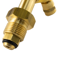 COBRA Argon Regulator / Flowmeter - Side Entry Welding 0 - 30 LPM