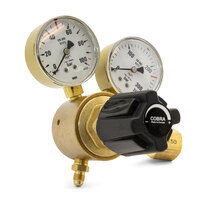 COBRA HVAC Nitrogen High Pressure Regulator - Type 50 - 0 - 5000 kPa  - 1/4 flare for Refrigeration