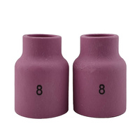 2.4mm TIG Gas Lens Collet Body STUBBY KIT to suit CK WP17|18|26