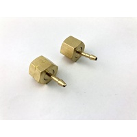 5/8 UNF Regulator Brass Barb fittings for 3mm ID hose Smith little torch