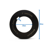UNIMIG Knurled Roller 40mm x 22mm - 1.2mm and 1.6mm