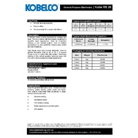 Kobelco RB 26 x 3.2mm x 5kg E6013 Electrodes
