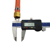 15m Harris Oxy / LPG 10mm Twin Hose with Fittings