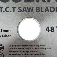 COBRA 5" / 125mm Circular Aluminium Cutting Saw Blade Disc Milling Disc - 10 Pack