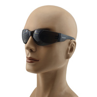 24 Pairs Smoke Lens Industrial Safety Glasses - Texas