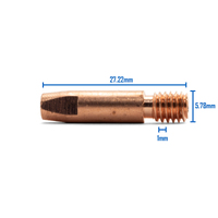 ESAB Style MIG Contact Tips 1.2mm x M6 - 10 Each