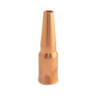 TWECO #4 Style MIG Gas Nozzle / Shroud 9mm Pipeline - 5 Each