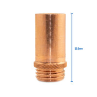 TWECO #5 MIG Gas Nozzle / Shroud 20mm - 5 Each