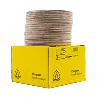 Klingspor PS 73 BWK 240 Grit Abrasive disc 6" 150mm - 100 Each Part # 301239