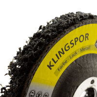 Klingspor NCD 200 Cleaning Wheel Flat Non-Woven 100 x 16mm - 10 Each - Clean and strip
