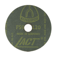 Box of 100mm Ceramic Resin Fibre Sanding Disc Pad 4"- 25 Pack - 120 Grit Pad
