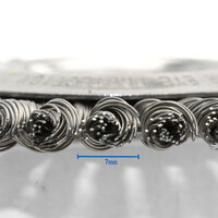 Klingspor 125mm x 6mm x 22.23mm Pipeline Mild Steel Wheel Brush - 5 Each