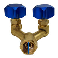 Argon Hose Y Piece with Valve Splitter Connector R121 - 1 Each