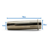 Kemppi MIG Gas Standard Nozzle / Shroud 14mm M8 - 2 Each