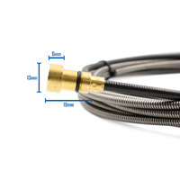 Bernard style MIG Liner Steel - 300A to 400A- 4.8 Meter - 1.2 to 1.6mm 