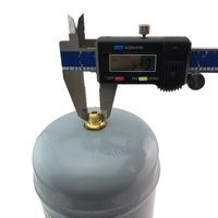 2x Disposable Gas Bottles - PURE Argon - 2.2 Litre
