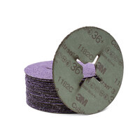 3M Cubitron 3 III 125mm / 5" - 1182C 36 Grit Sanding Disc 492EQ 66448 - 200 Pack