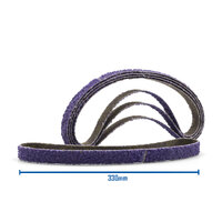 3M Cubitron 2 II 36 Grit File Belt 10mm x 330mm - 33437 786F - 50 Pack