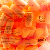 3M E-A-R One Touch Earplug Dispenser + 3M™ Earplug Refill Bottle 1100-BT - 500 Pairs