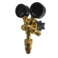 Harris 730Z Oxygen Regulator - 0-1000KPA - Vertical Inlet 