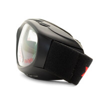 Heat and Fire Resistant Safety Goggles Black with Clear Anti-Fog Lens