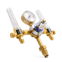Harris 821 Argon Preset Regulator Bottom Entry with Flowmeters