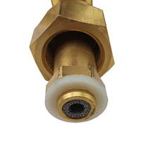 Harris 825 Co2 Pressure Regulator Gauge - 0 to 400kPa - Side Inlet