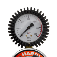 Harris 825 LPG High Flow Regulator - 0 to 400 KPA - Side Inlet