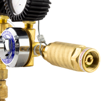 Harris 847 Carbon Dioxide Co2 Two Stage Regulator 0-400kpa