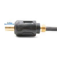 8m TIG Torch to Suit Foot Pedal TIG Welding - Super Lightweight 130 Amp Torch