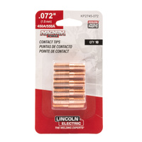 1.7-1.8mm - Lincoln Copper Plus® Contact Tip - 550A - 10 pack