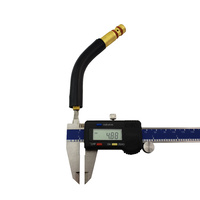 Swan / Bent Goose Neck - MIG Spool Gun 45 Degree Torch Neck for QLBF-200 Binzel Style 